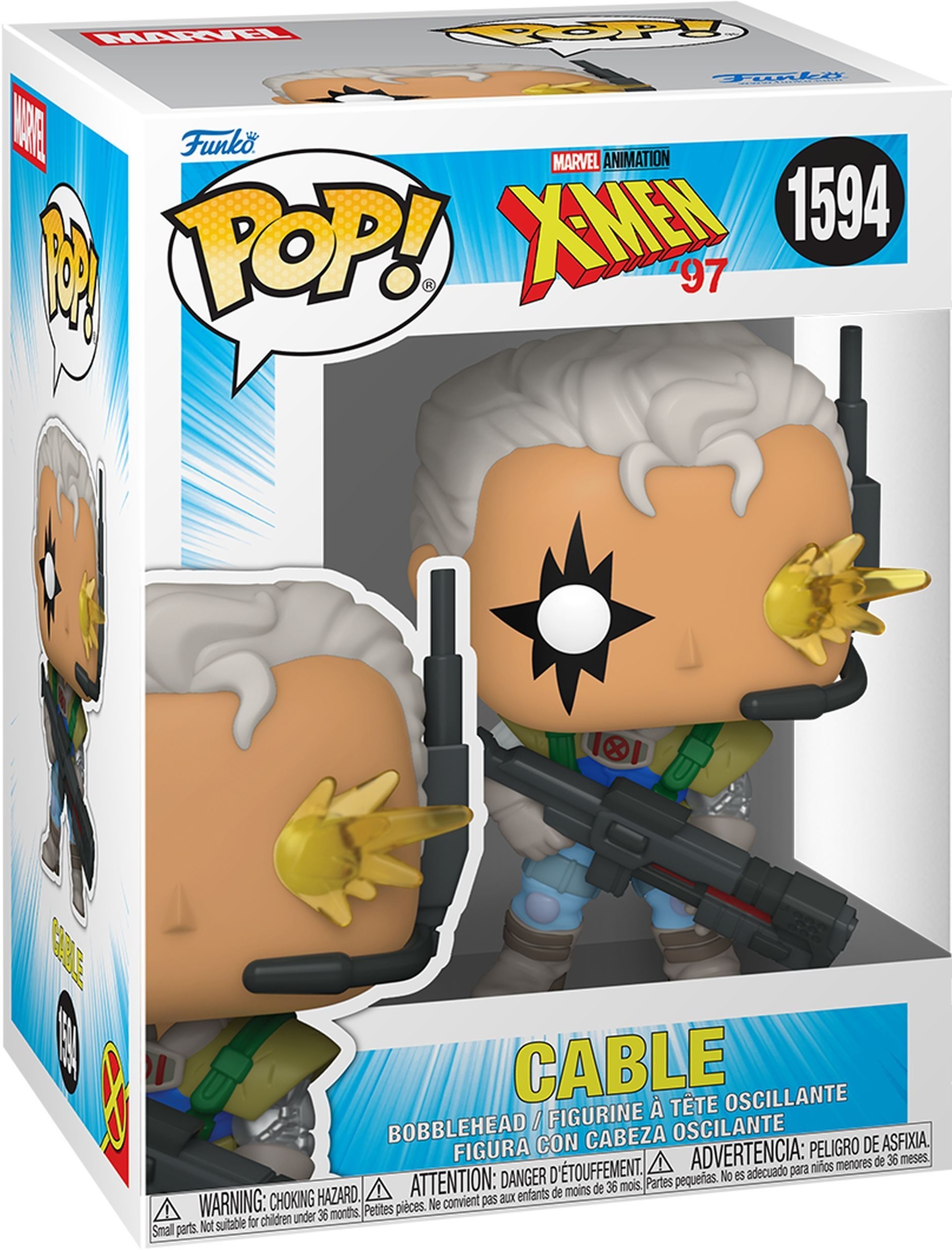 Фигурка Funko POP Marvel: X-MEN '97 S3 - Cable (X-Corp) (889698907927) фото 