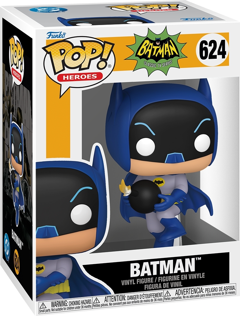 Фігурка Funko POP Heroes: Batman 66 S2 - Batman w/bomb (889698924696)фото