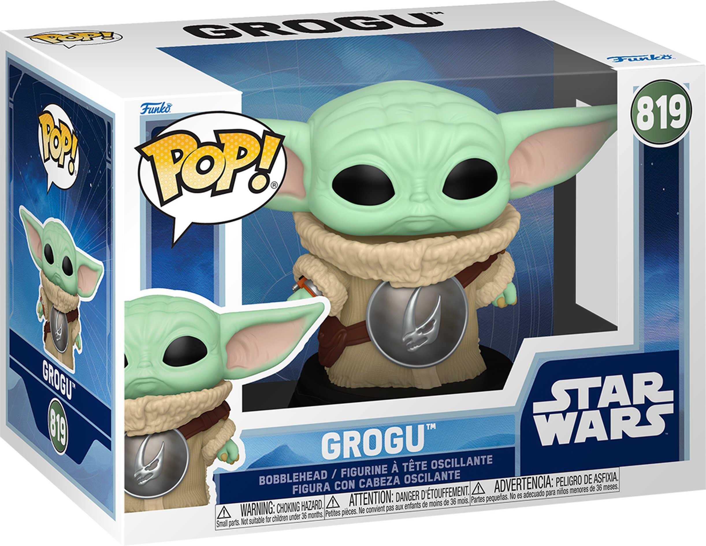 Фігурка Funko POP Star Wars: Mandalorian &amp; Grogu - Groguфото