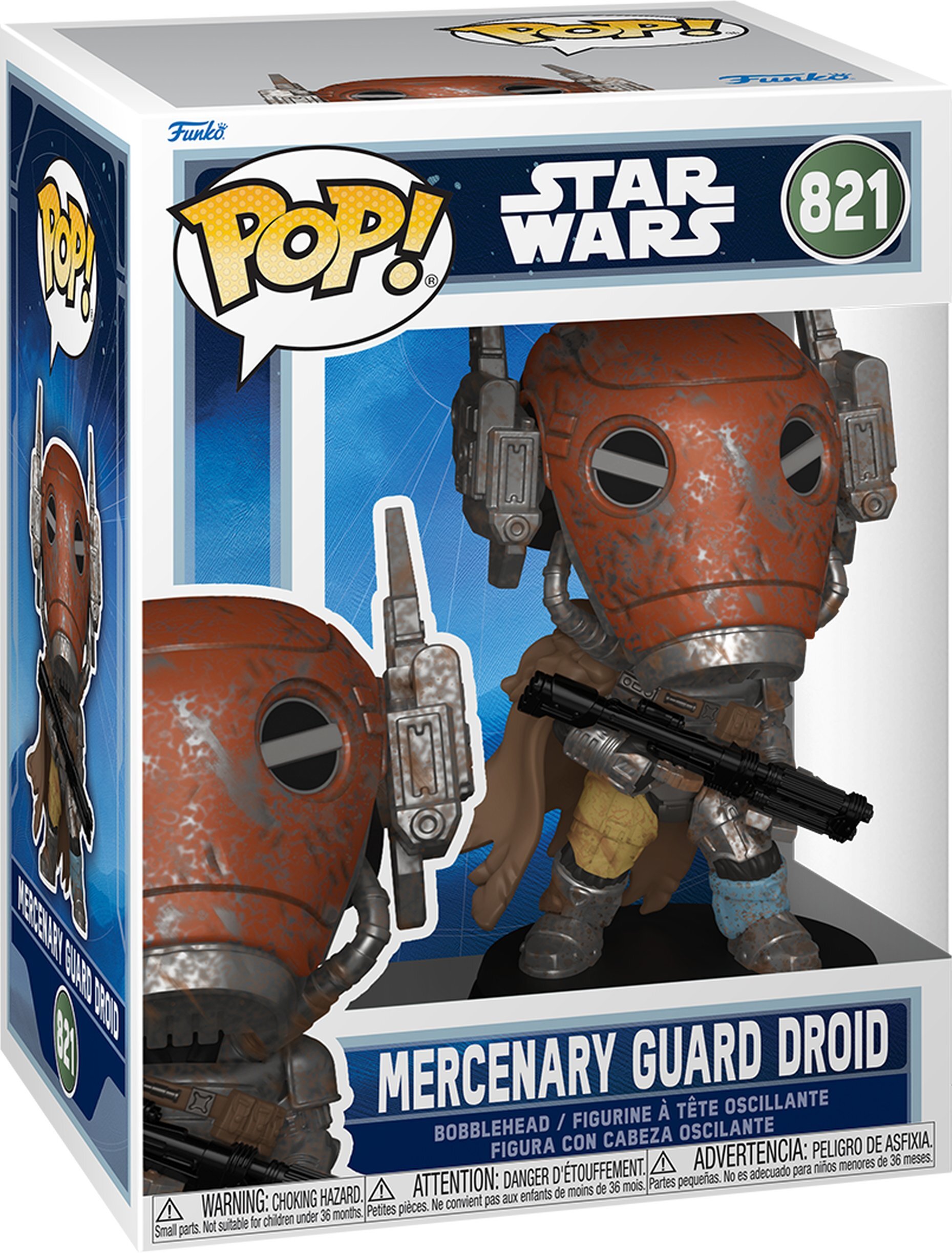 Фігурка Funko POP Star Wars: Mandalorian &amp; Grogu - Mercenary Guard Droidфото
