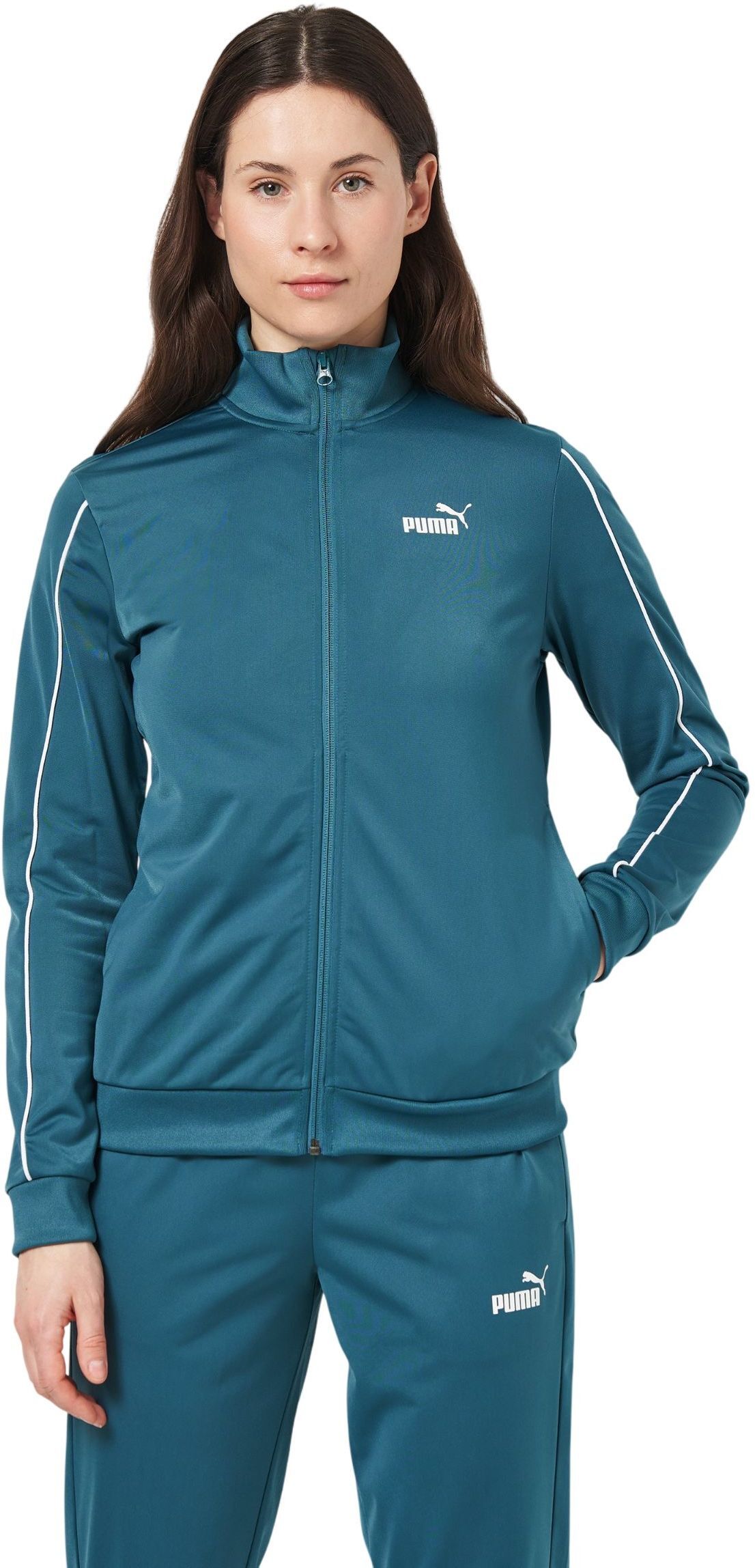 Спортивний костюм жіночий Puma Poly Suit Cl 691904-41 S ізумруднийфото
