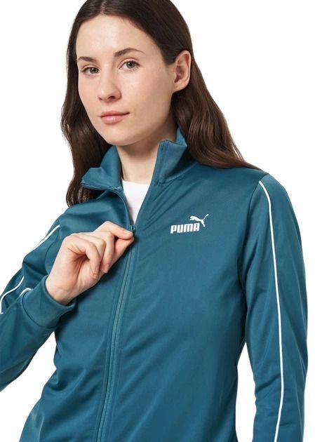 Спортивний костюм жіночий Puma Poly Suit Cl 691904-41 XL ізумруднийфото5
