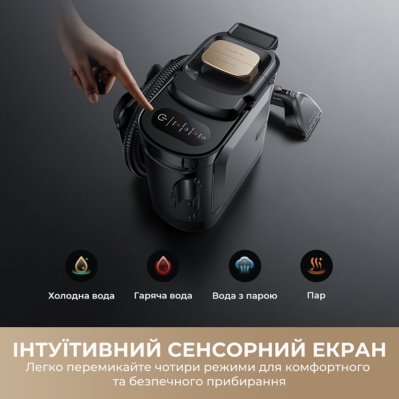 Моющий пылесос для ковров и тканей Dreame N20 Steam (HNR27A) фото9