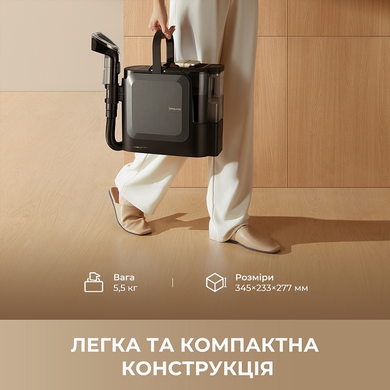 Моющий пылесос для ковров и тканей Dreame N20 Steam (HNR27A) фото12