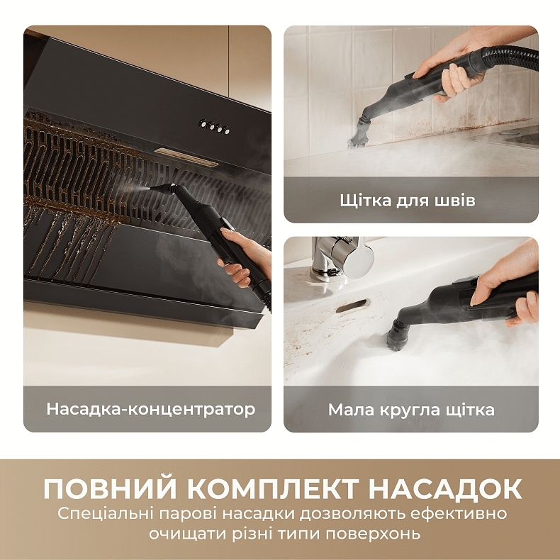 Моющий пылесос для ковров и тканей Dreame N20 Steam (HNR27A) фото8