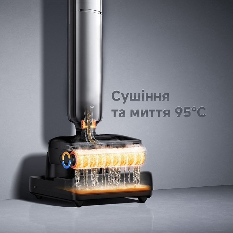 Аккумуляторный моющий пылесос Dreame T12Pro (HHR32A) фото5
