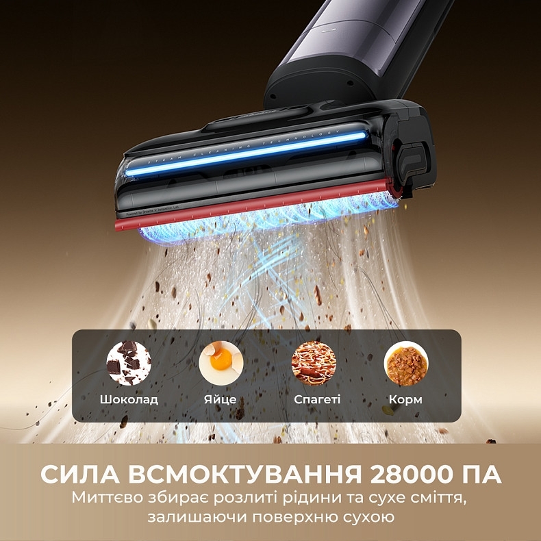 Аккумуляторный моющий пылесос Dreame H16 ProSteam (HHR48F) фото6