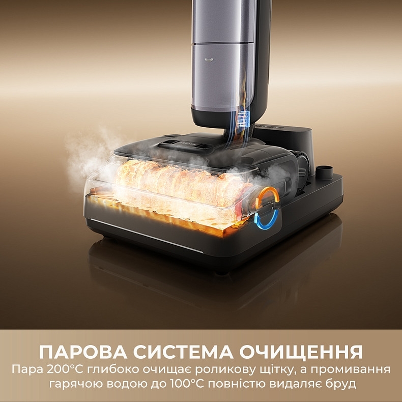 Аккумуляторный моющий пылесос Dreame H16 ProSteam (HHR48F) фото8