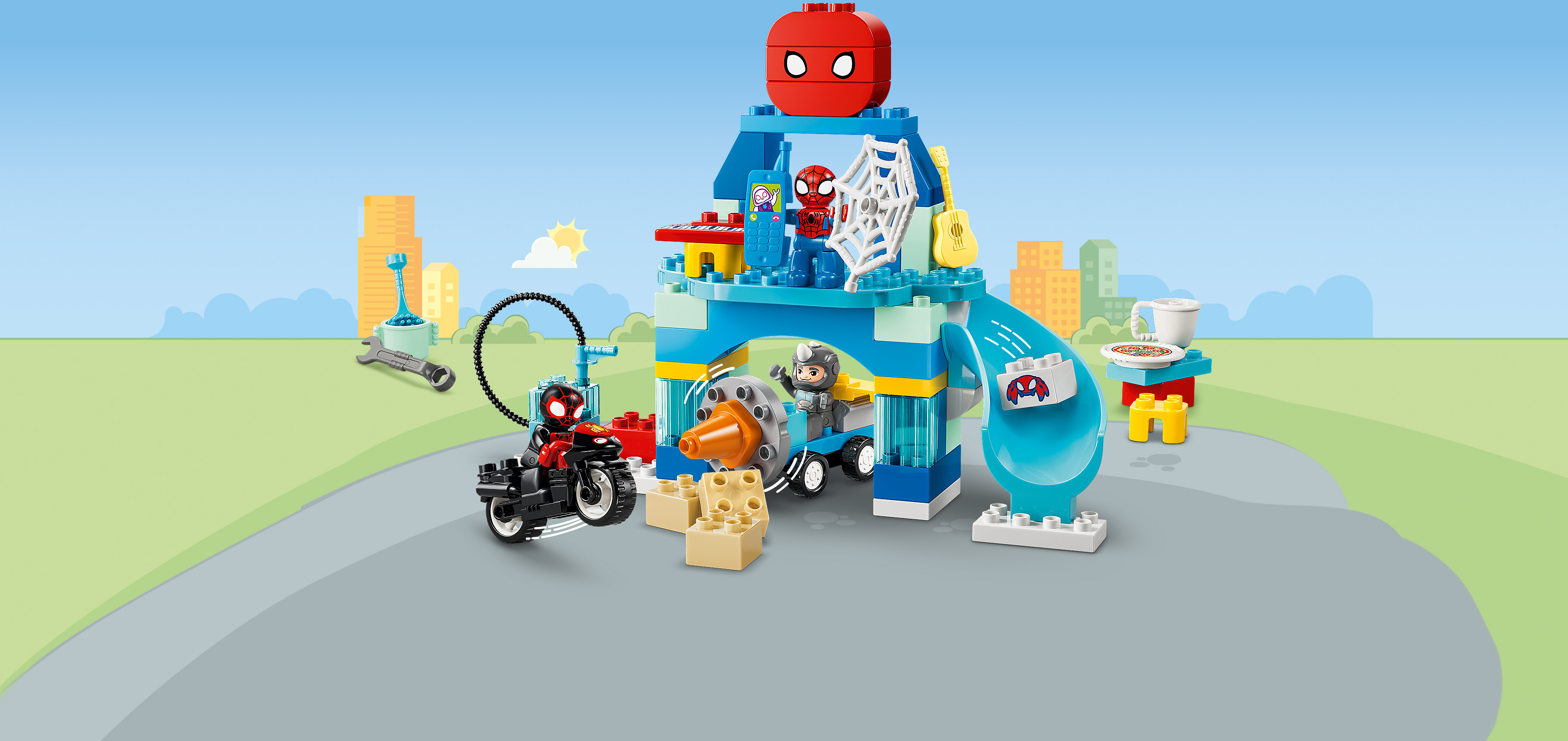 LEGO 10464 DUPLO Штаб-квартира команды Паука фото 8