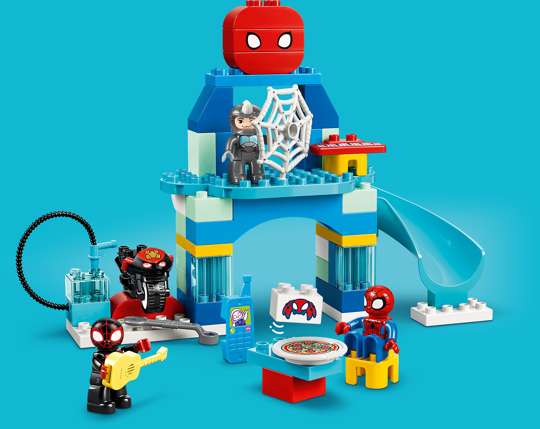 LEGO 10464 DUPLO Штаб-квартира команды Паука фото 9