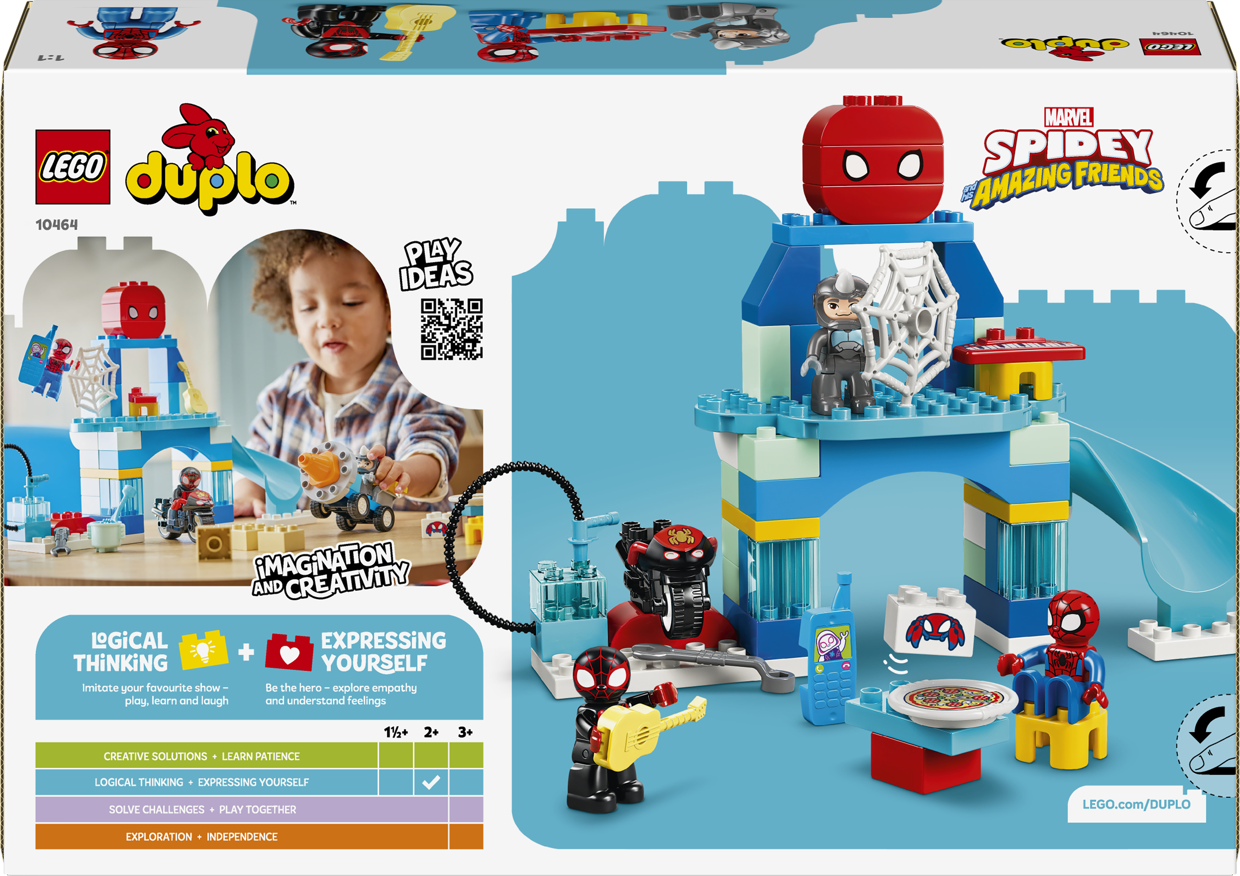LEGO 10464 DUPLO Штаб-квартира команды Паука фото 12