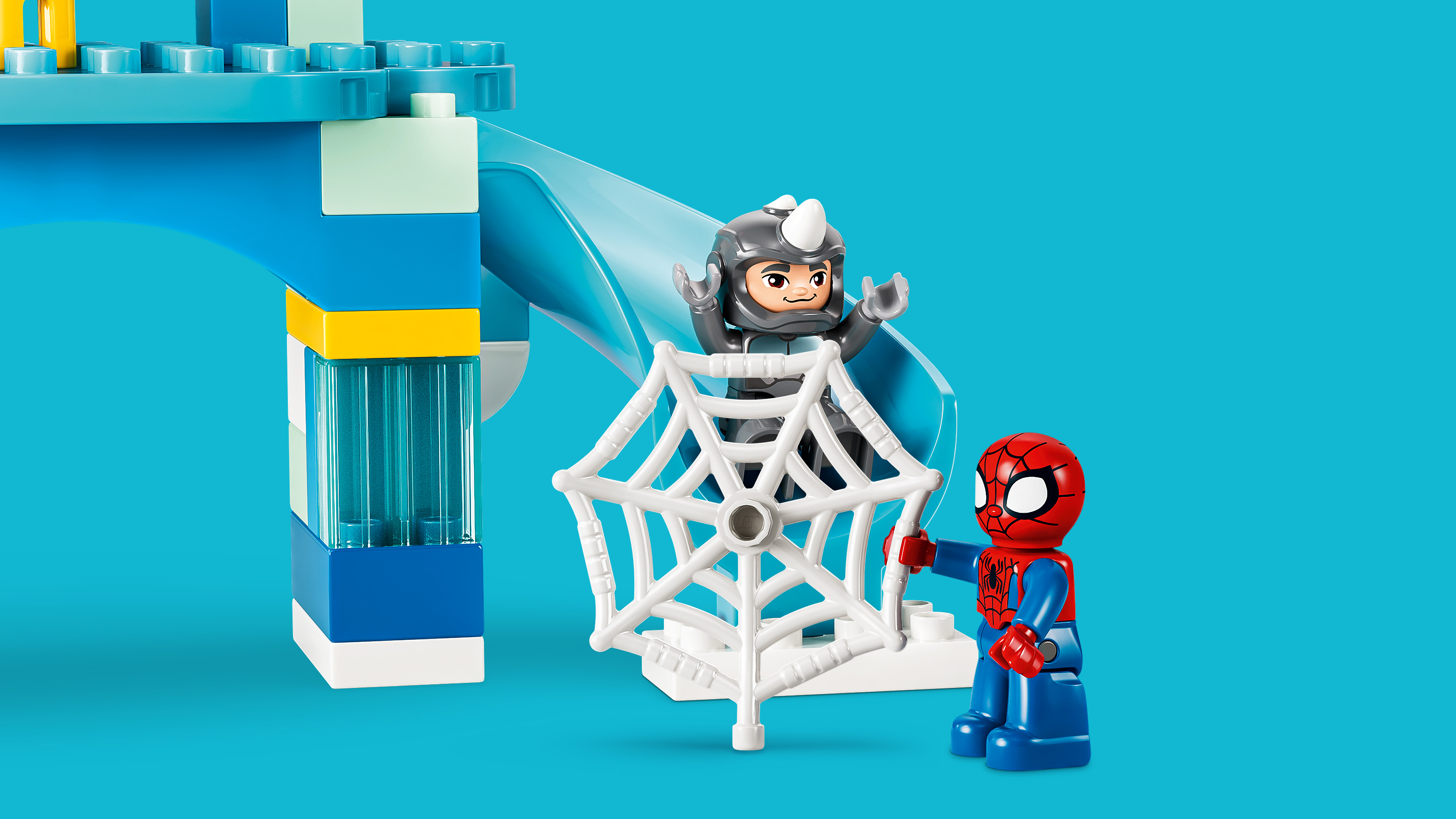 LEGO 10464 DUPLO Штаб-квартира команды Паука фото 10