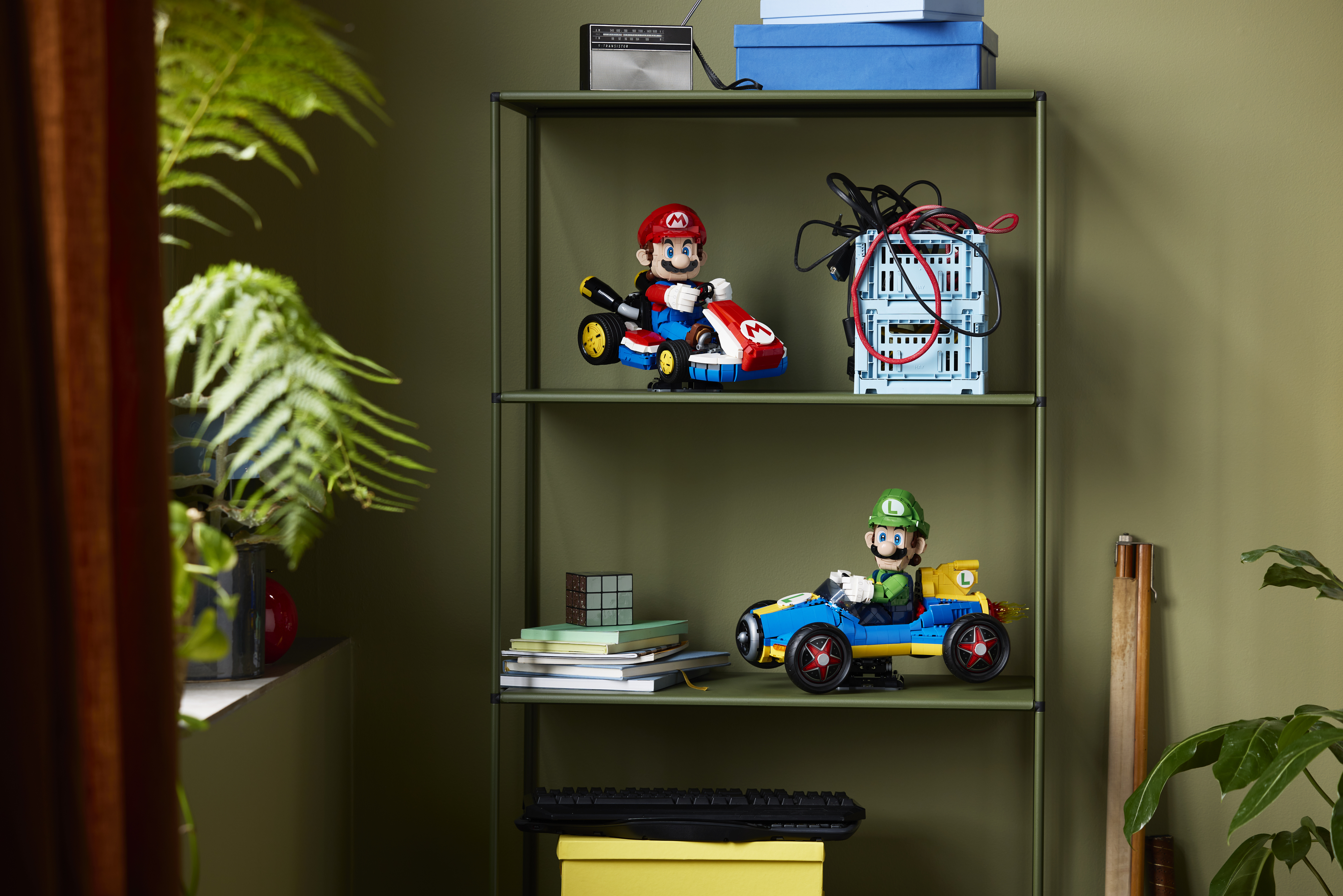 LEGO 72050 Super Mario Mario Kart - Луиджи и Мах 8 фото 10