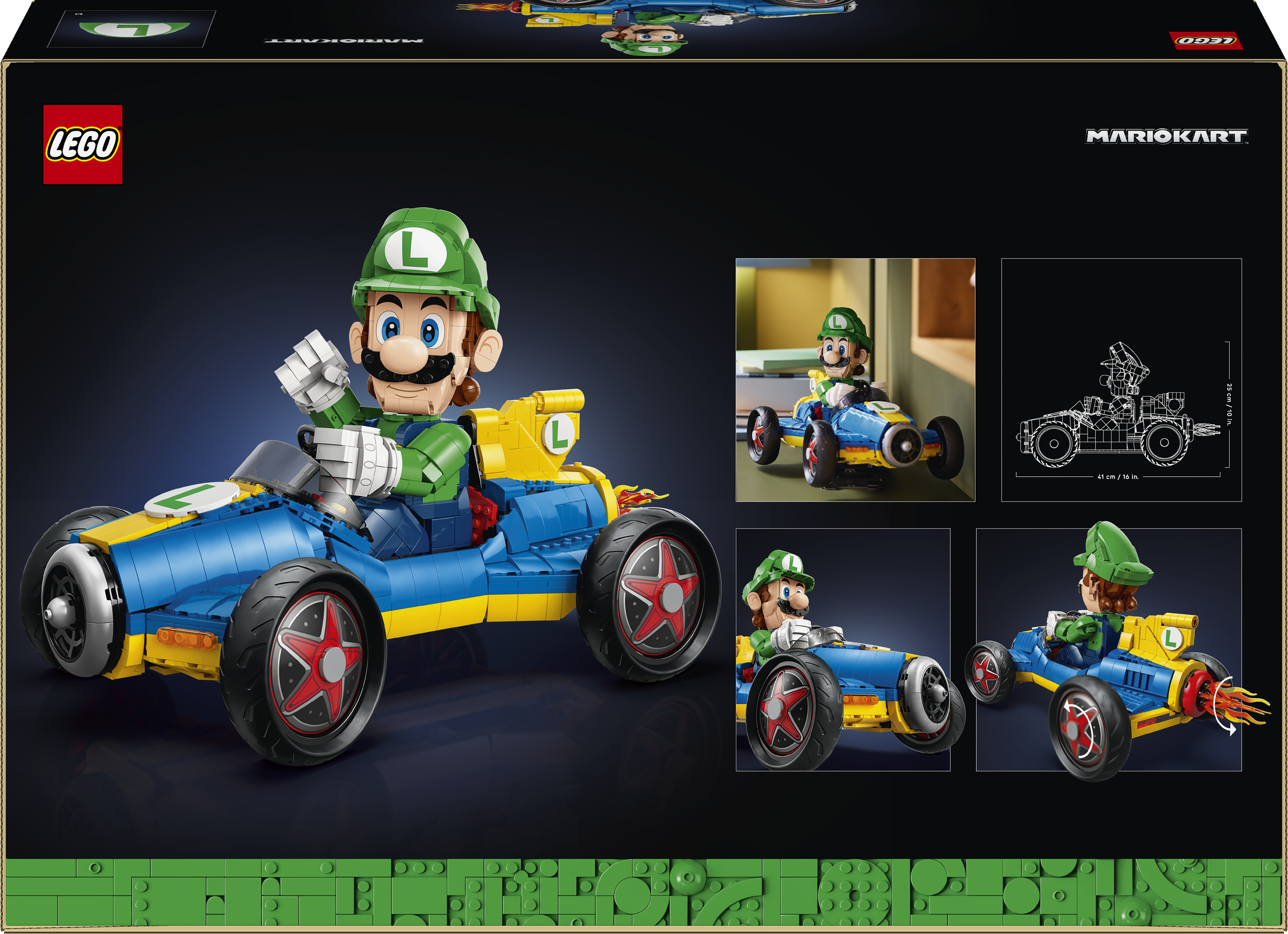 LEGO 72050 Super Mario Mario Kart - Луиджи и Мах 8 фото 12