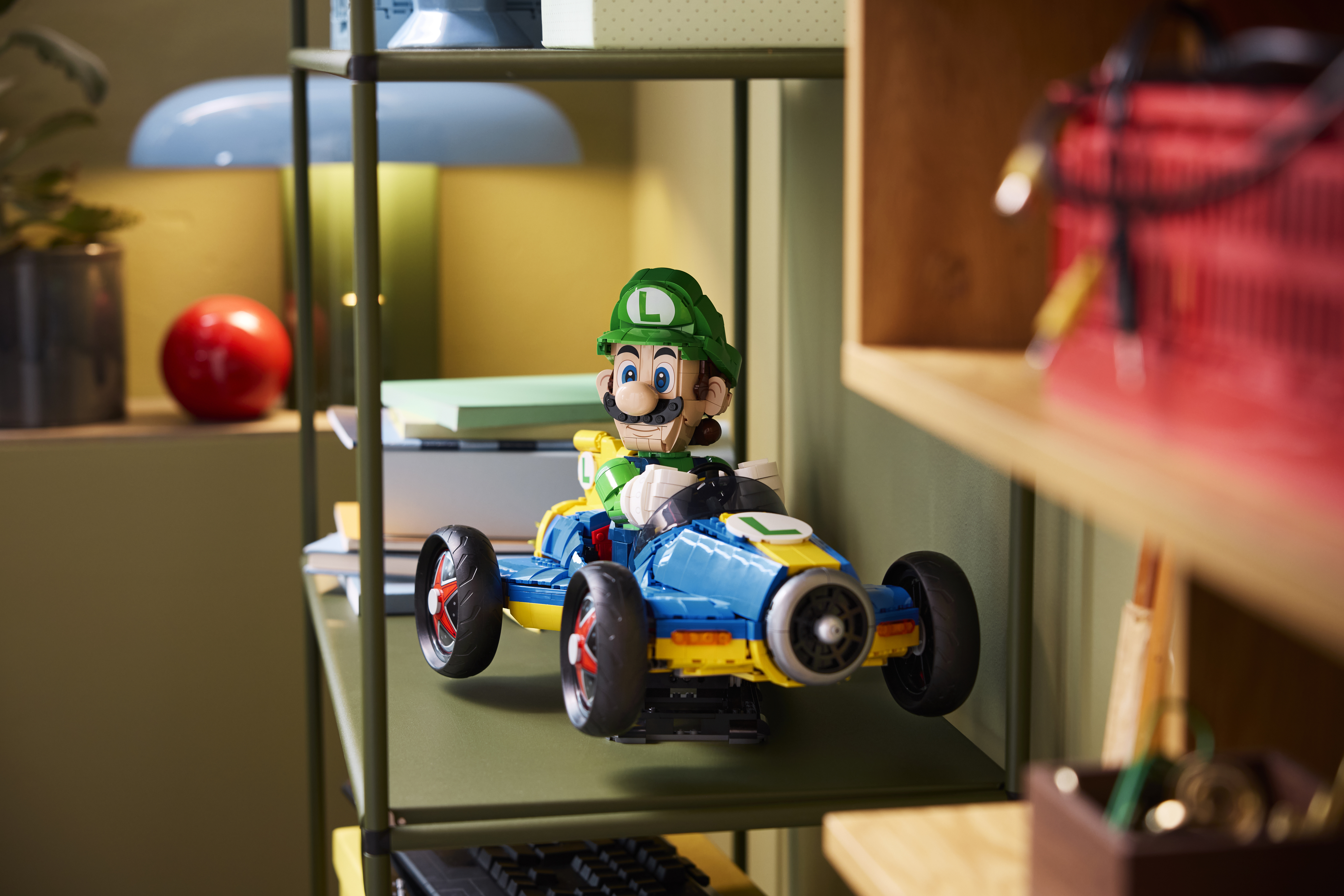 LEGO 72050 Super Mario Mario Kart - Луиджи и Мах 8 фото 9