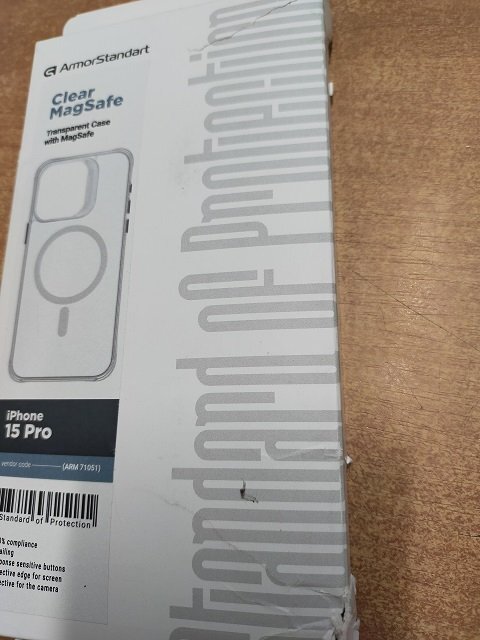 Чехол ArmorStandart Clear Magsafe для Apple iPhone 15 Pro Tansparent (ARM71051) фото 3