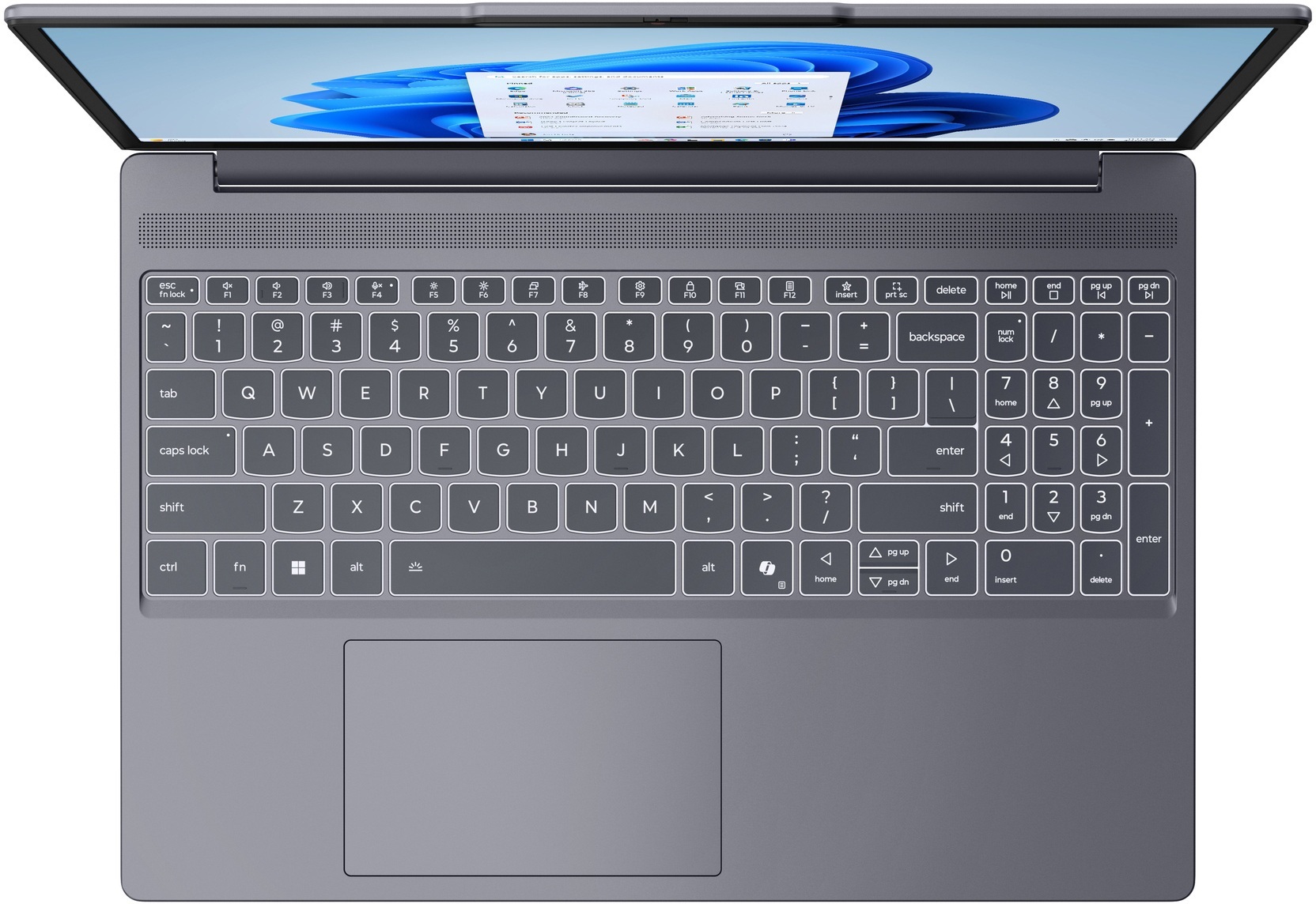 LENOVO IdeaPad Slim 3 15ARP10 Luna Grey (83K700TXRA) фото 
