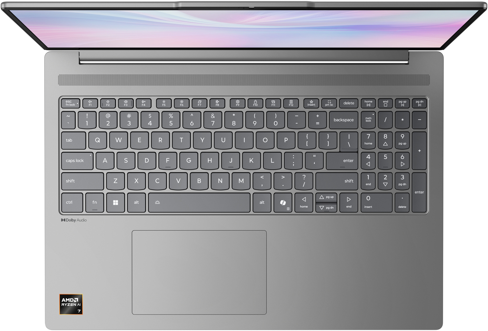 Ноутбук LENOVO IdeaPad Slim 5 16ARP10 Luna Grey (83HU004PRA)фото6