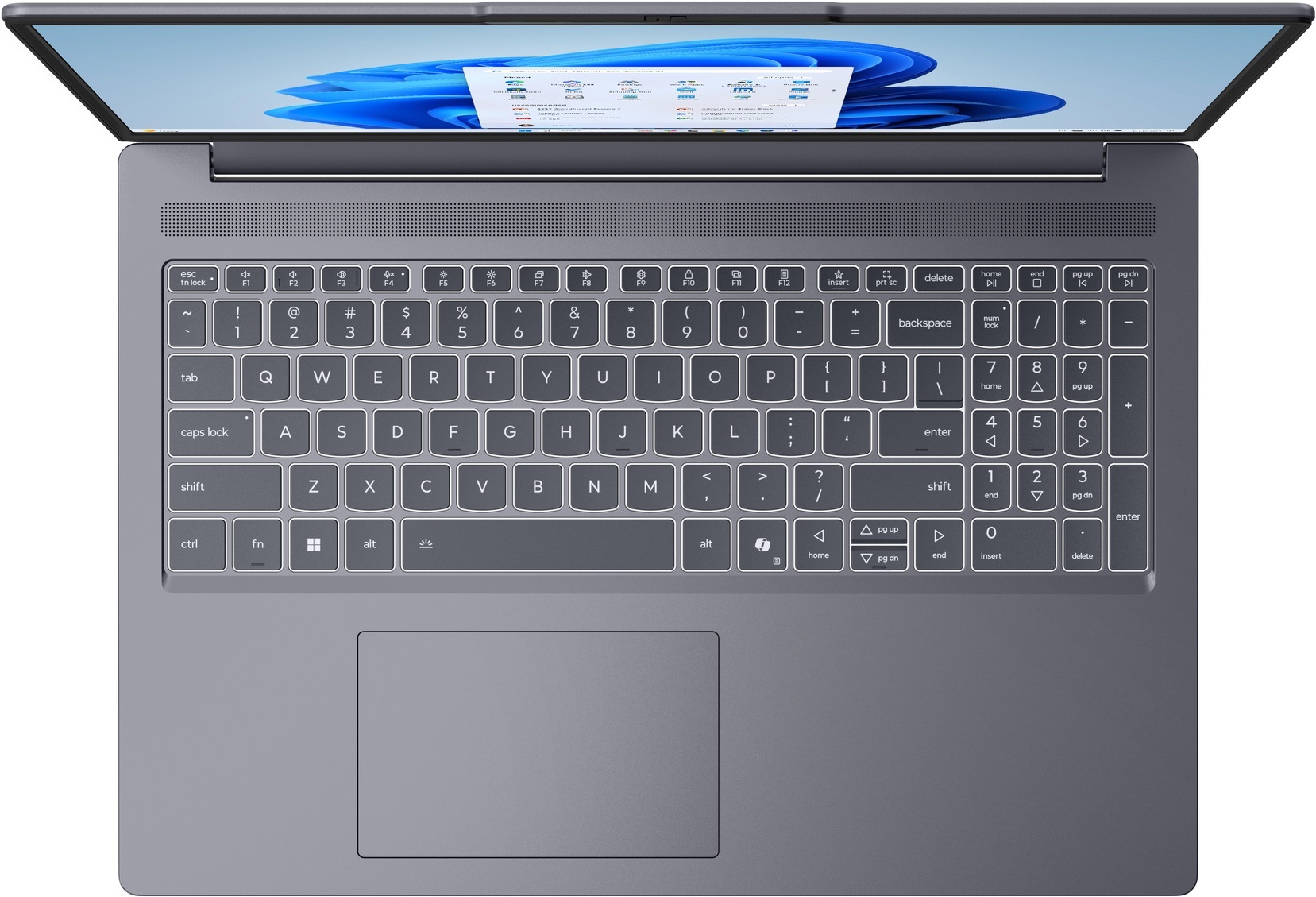 Ноутбук LENOVO IdeaPad Slim 3 16ARP10 Luna Grey (83K800CPRA)фото5