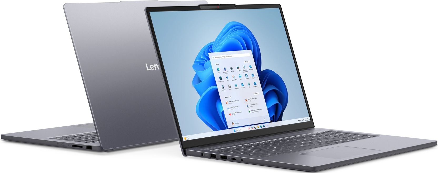 Ноутбук LENOVO IdeaPad Slim 3 16ARP10 Luna Grey (83K800CPRA)фото8
