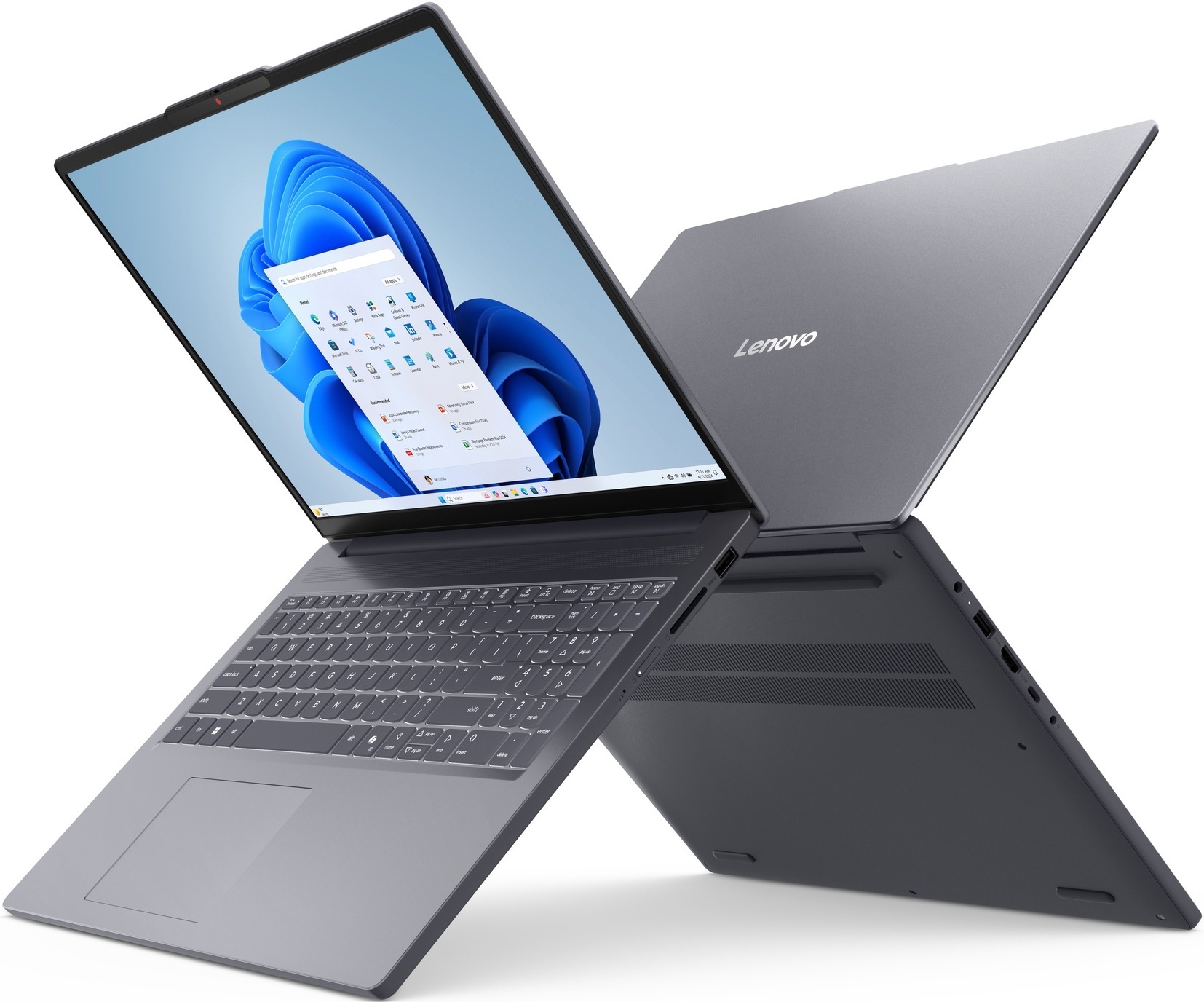 Ноутбук LENOVO IdeaPad Slim 3 16ARP10 Luna Grey (83K800CPRA)фото7