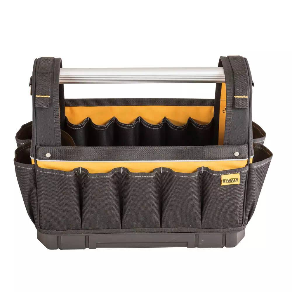 Сумка для інструменту DeWalt відкрита, жорстка конструкція, поліестер 1200D, 450x350x250мм (DWST82990-1)фото