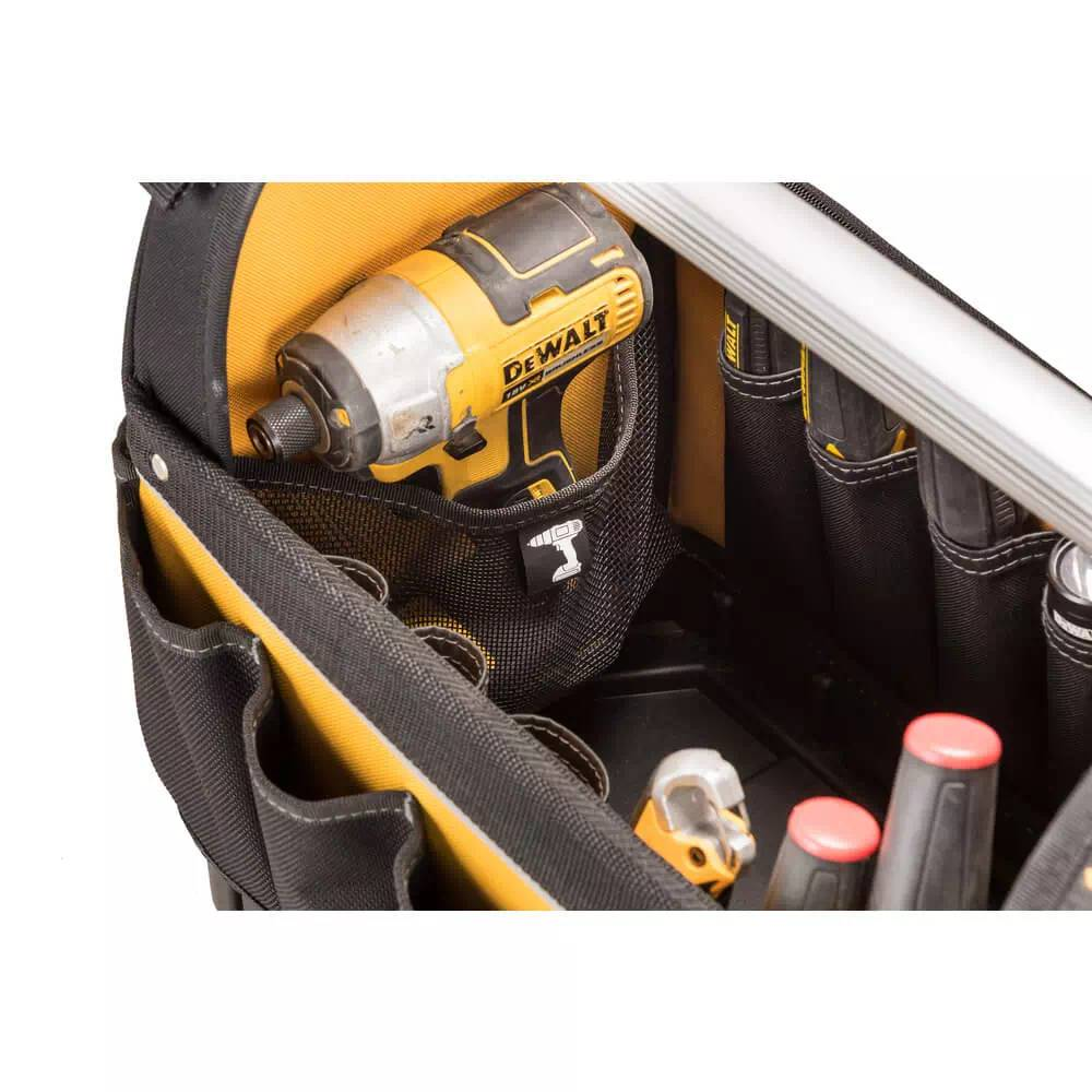 Сумка для інструменту DeWalt відкрита, жорстка конструкція, поліестер 1200D, 450x350x250мм (DWST82990-1)фото