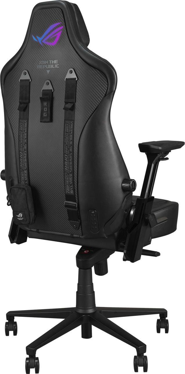 Крісло ігрове ASUS ROG Courser Black (90GC01S0-MSG010)фото4