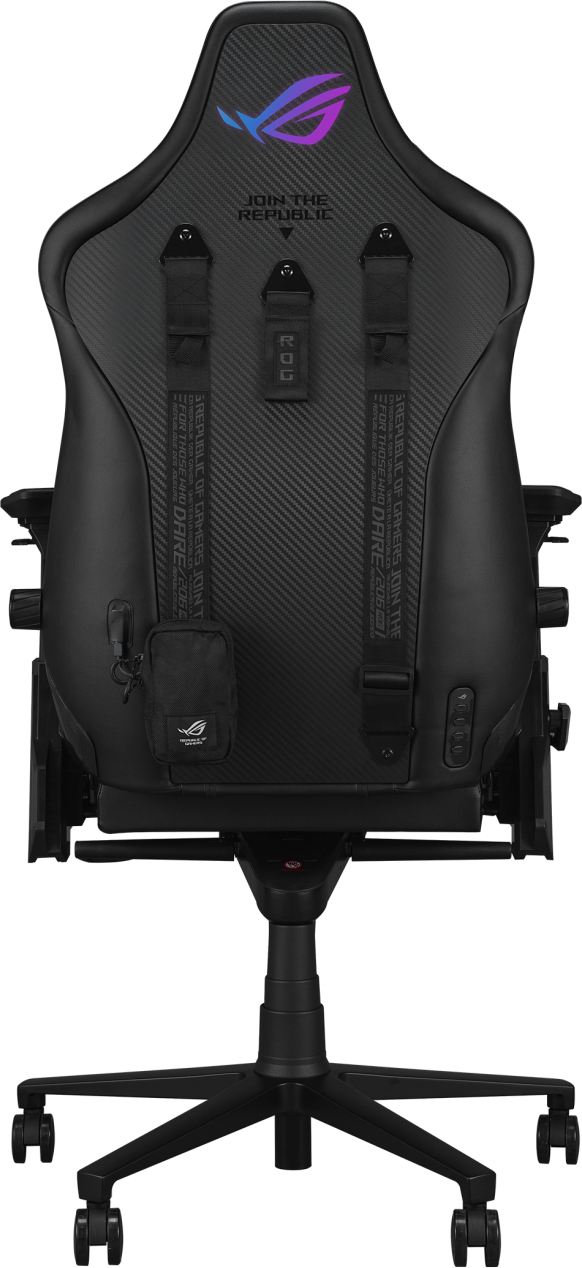 Крісло ігрове ASUS ROG Courser Black (90GC01S0-MSG010)фото3