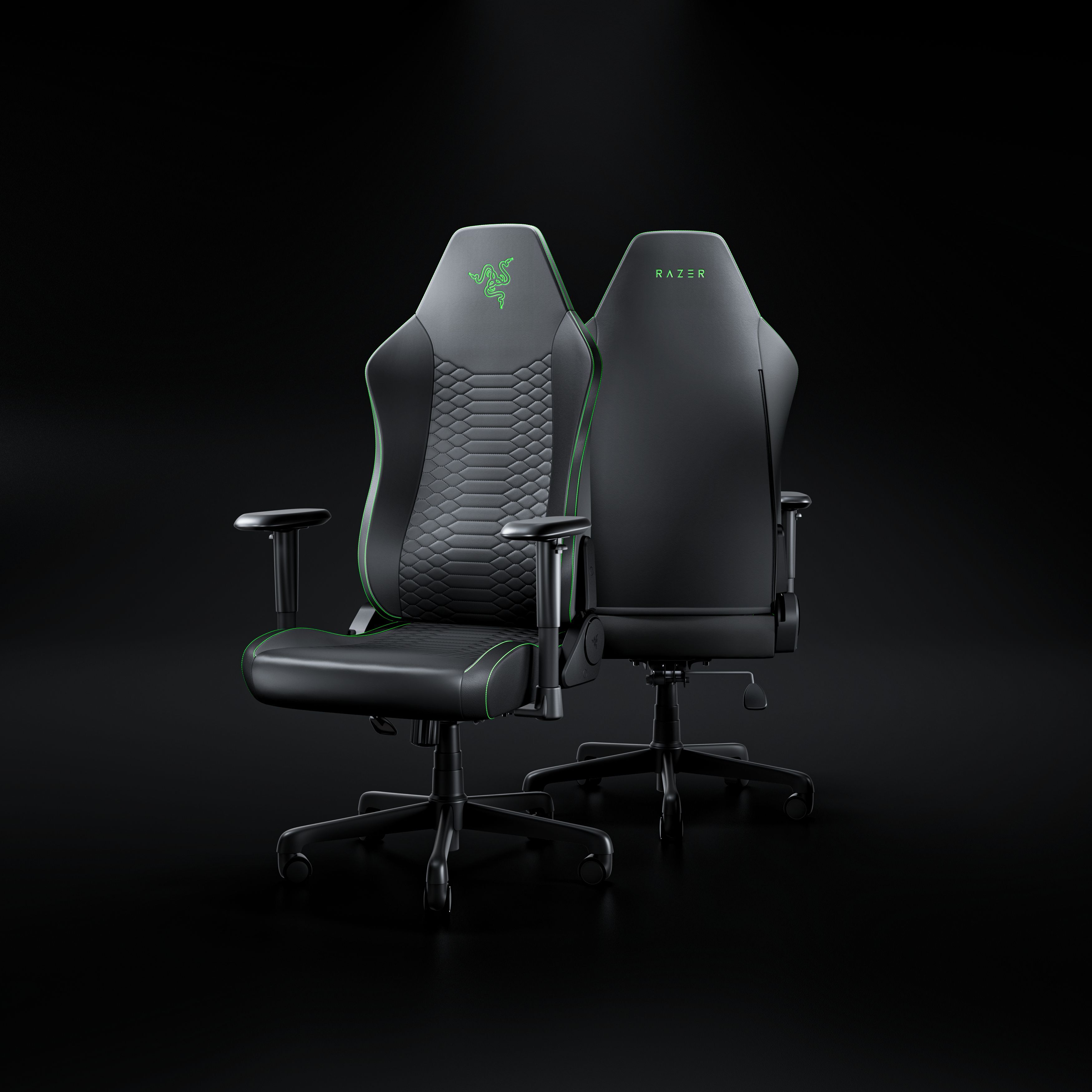 Кресло игровое Razer Iskur V2 X Black/Green (RZ38-05310700-R3G1) фото 10