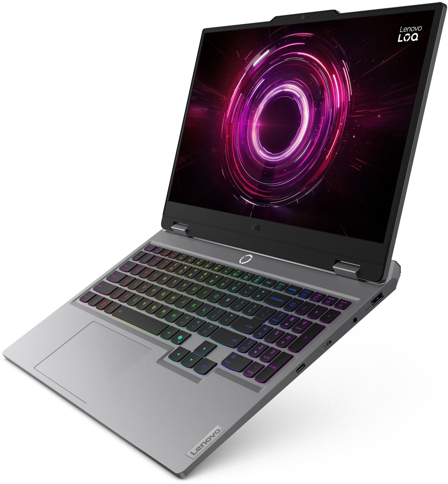Ноутбук LENOVO LOQ 15AHP10 Luna Grey (83JG00FCRA) фото 6