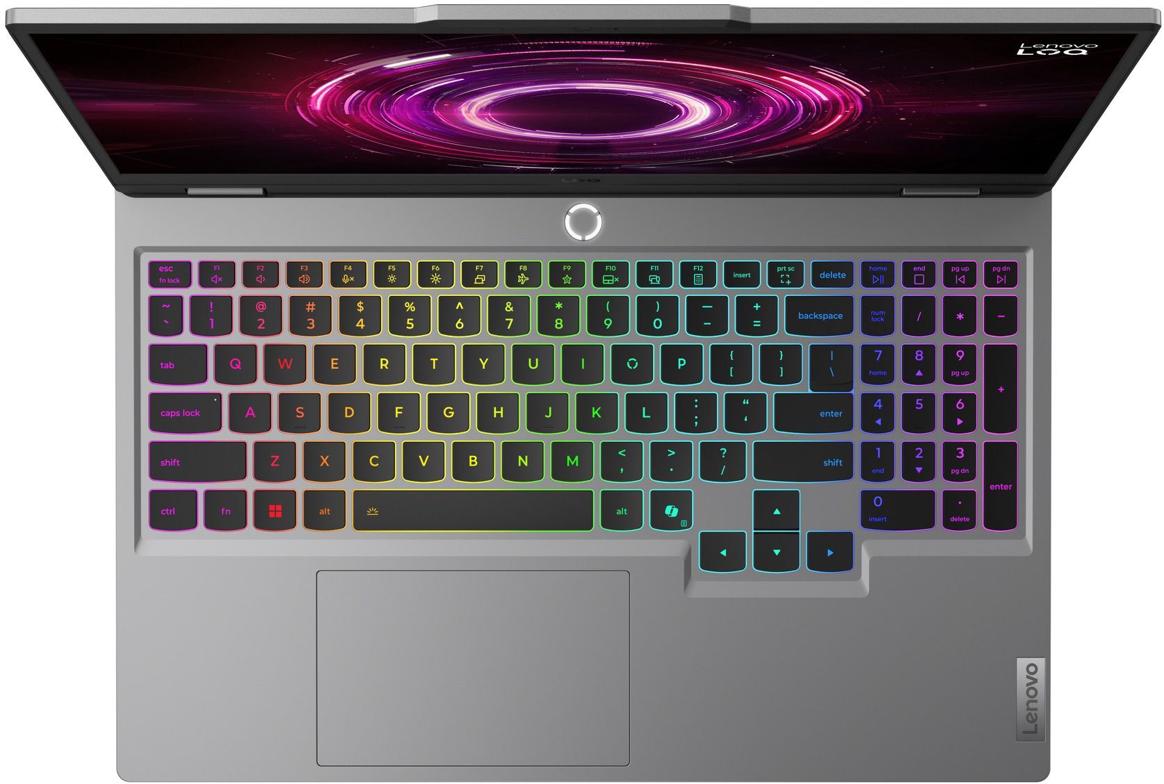 Ноутбук LENOVO LOQ 15AHP10 Luna Grey (83JG00FCRA) фото 7