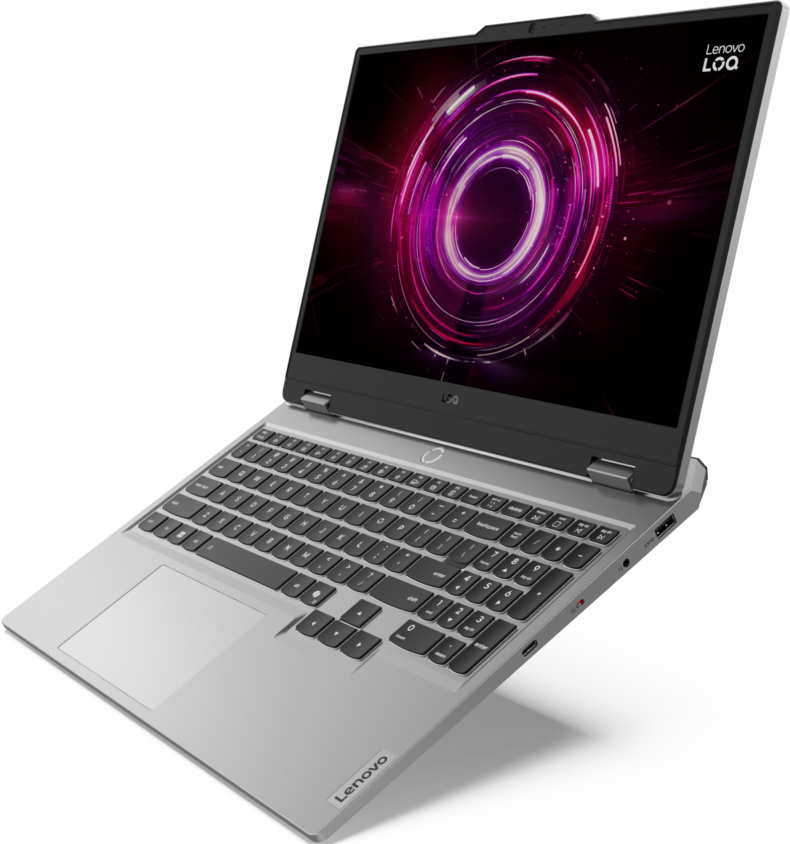 Ноутбук LENOVO LOQ 15AHP10 Luna Grey (83JG00FBRA) фото 8