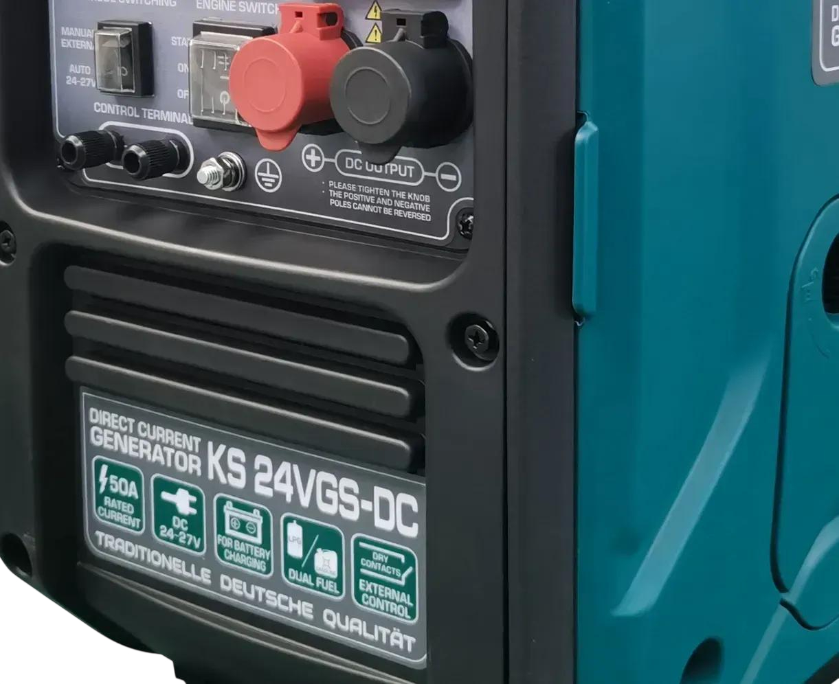 Генератор постійного струму бензиновий Konner&Sohnen KS24VGS-DC (KS24VGS-DC)фото4