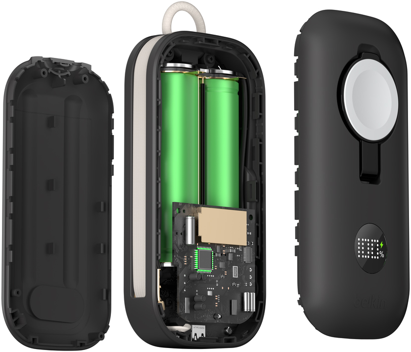 Аккумулятор портативный литий-ионный Power Bank Belkin 10000мА·ч, 45Вт (BPD012HQBK) фото 6