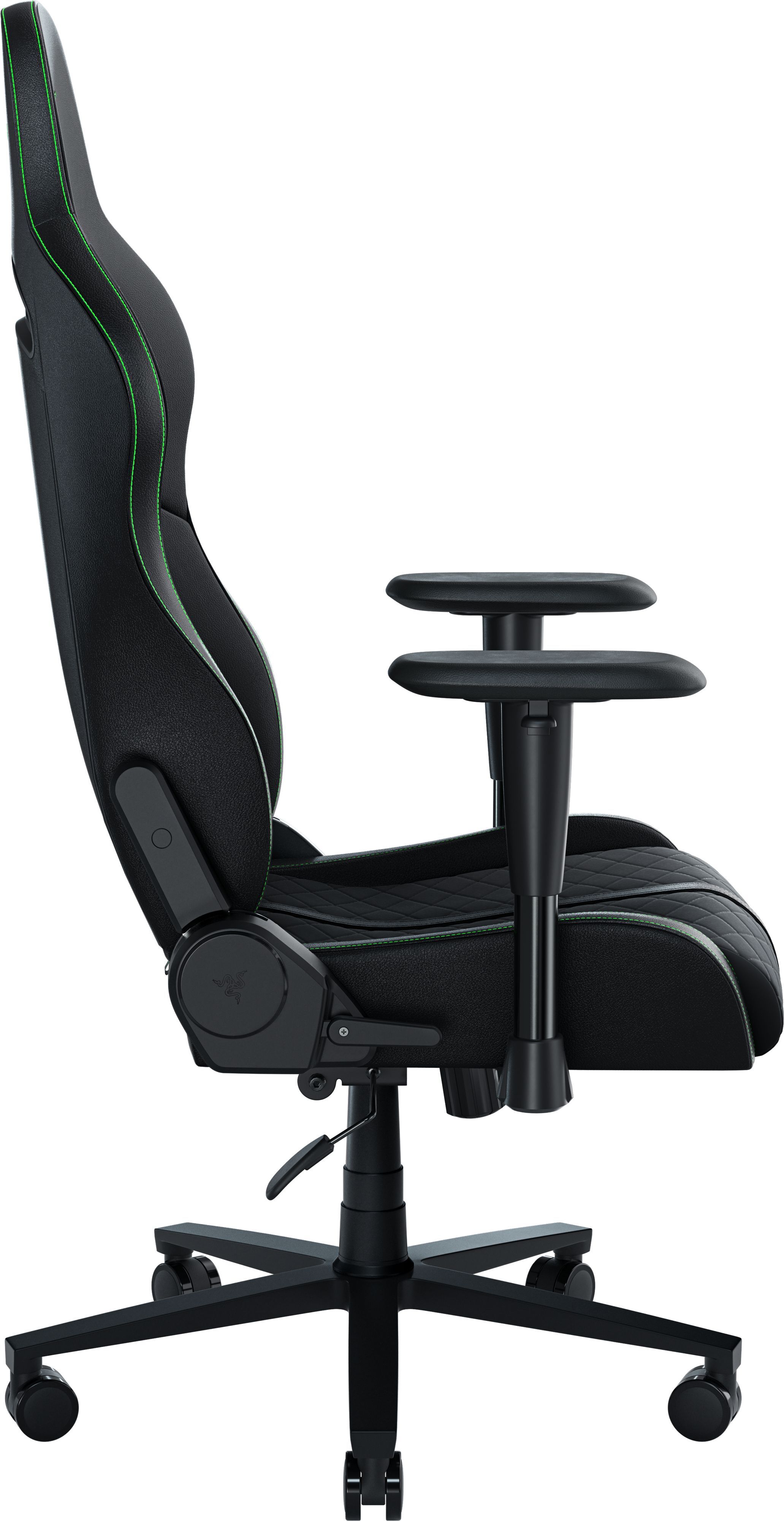 Кресло игровое Razer Enki X 2D-Armrests Black/Green (RZ38-03880100-R3G1) фото 