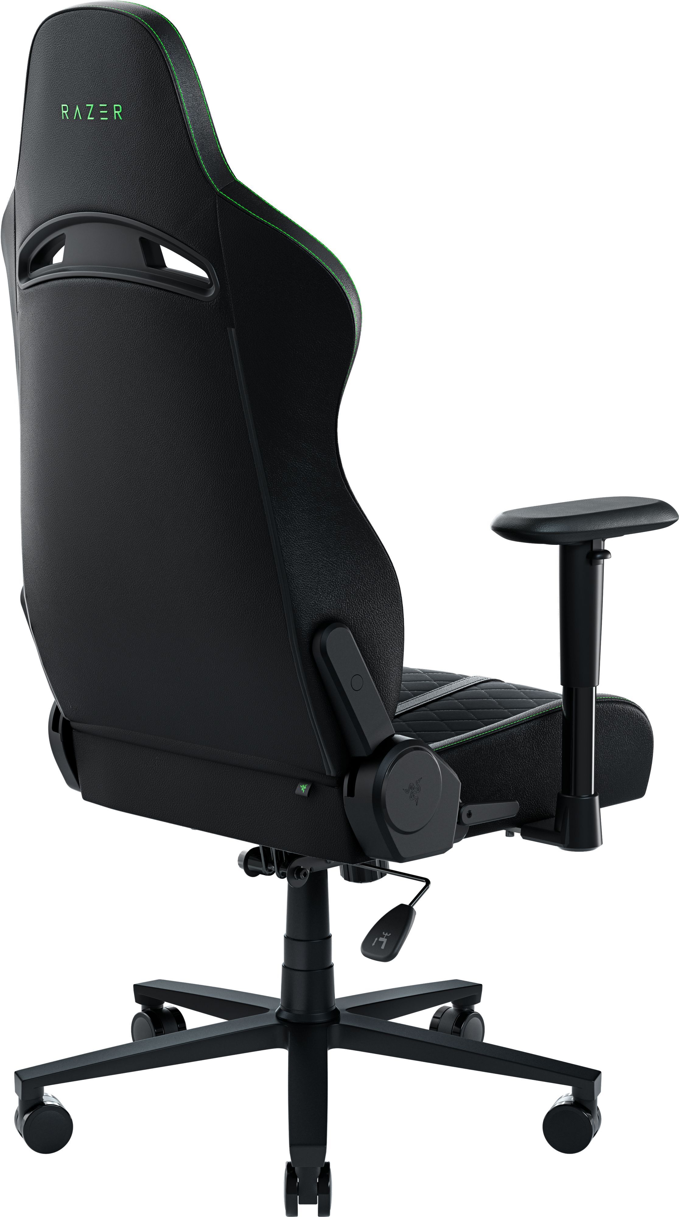 Кресло игровое Razer Enki X 2D-Armrests Black/Green (RZ38-03880100-R3G1) фото 