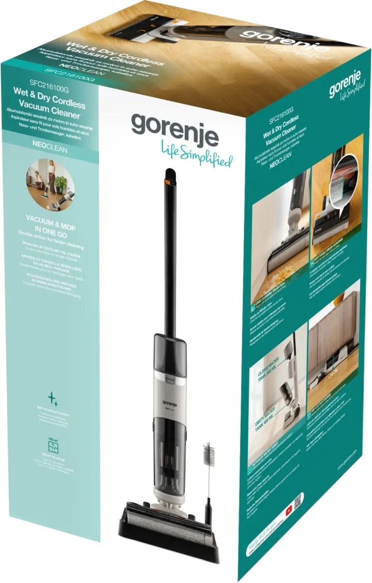 Акумуляторний пилосос Gorenje (SFC216100G) фото