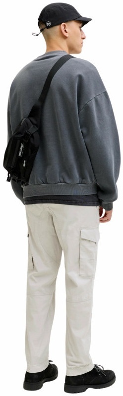Брюки мужские Jack &amp; Jones Jpstpaul Flake Cargo Noos 12139912 30-32 светло-серые фото 