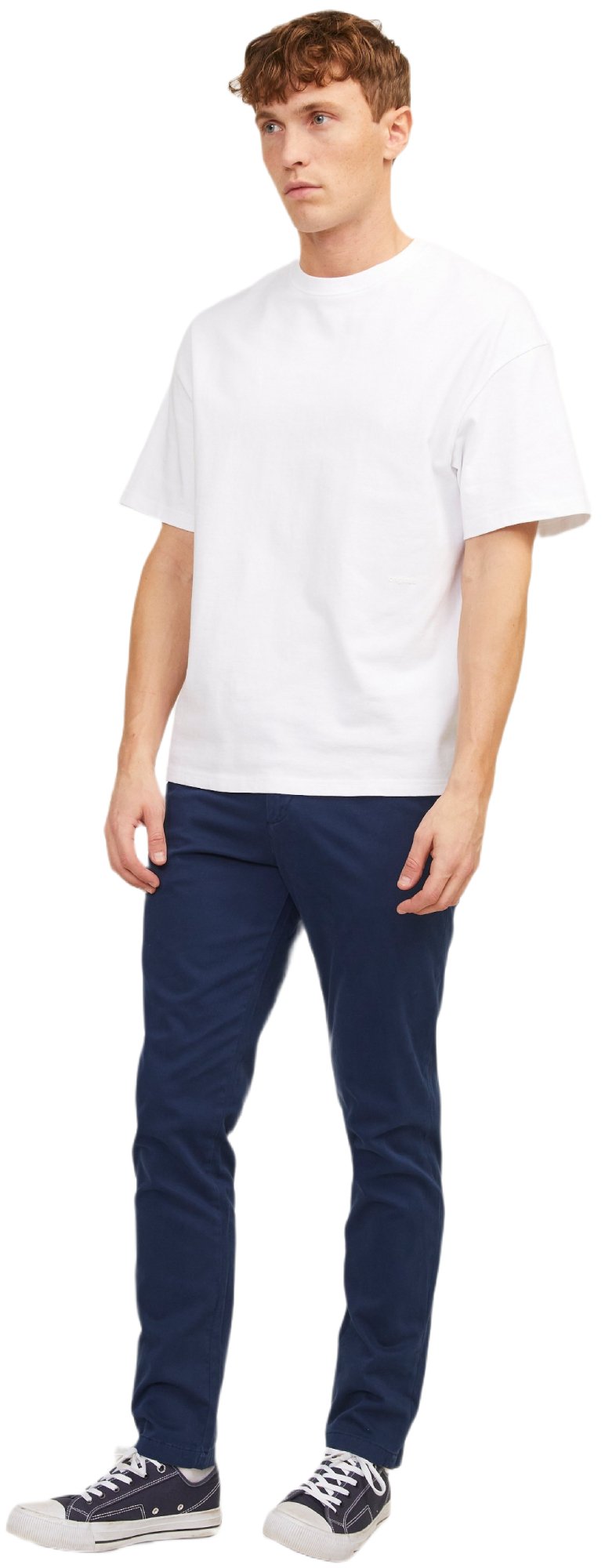 Штани чоловічі Jack & Jones Jpstmarco Bowie Noos 12150148 30-32 темно-синіфото5
