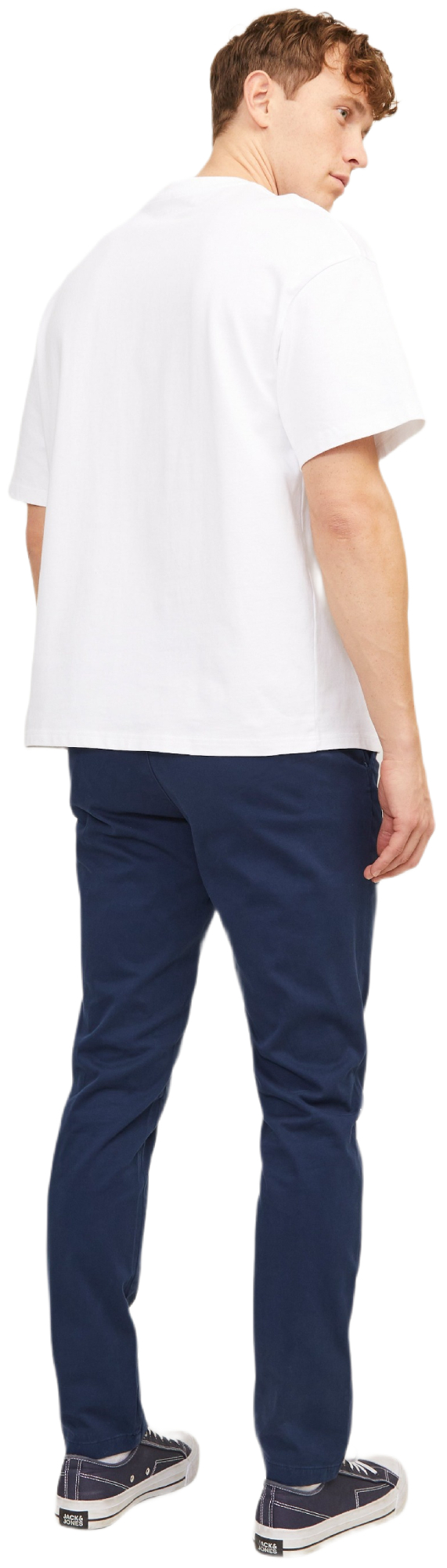 Брюки мужские Jack &amp; Jones Jpstmarco Bowie Noos 12150148 36-32 темно-синие фото 