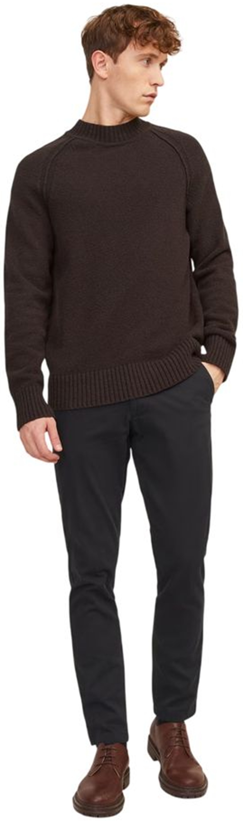 Штани чоловічі Jack &amp; Jones Jpstmarco Dave Noos 12174152 32-32 чорніфото