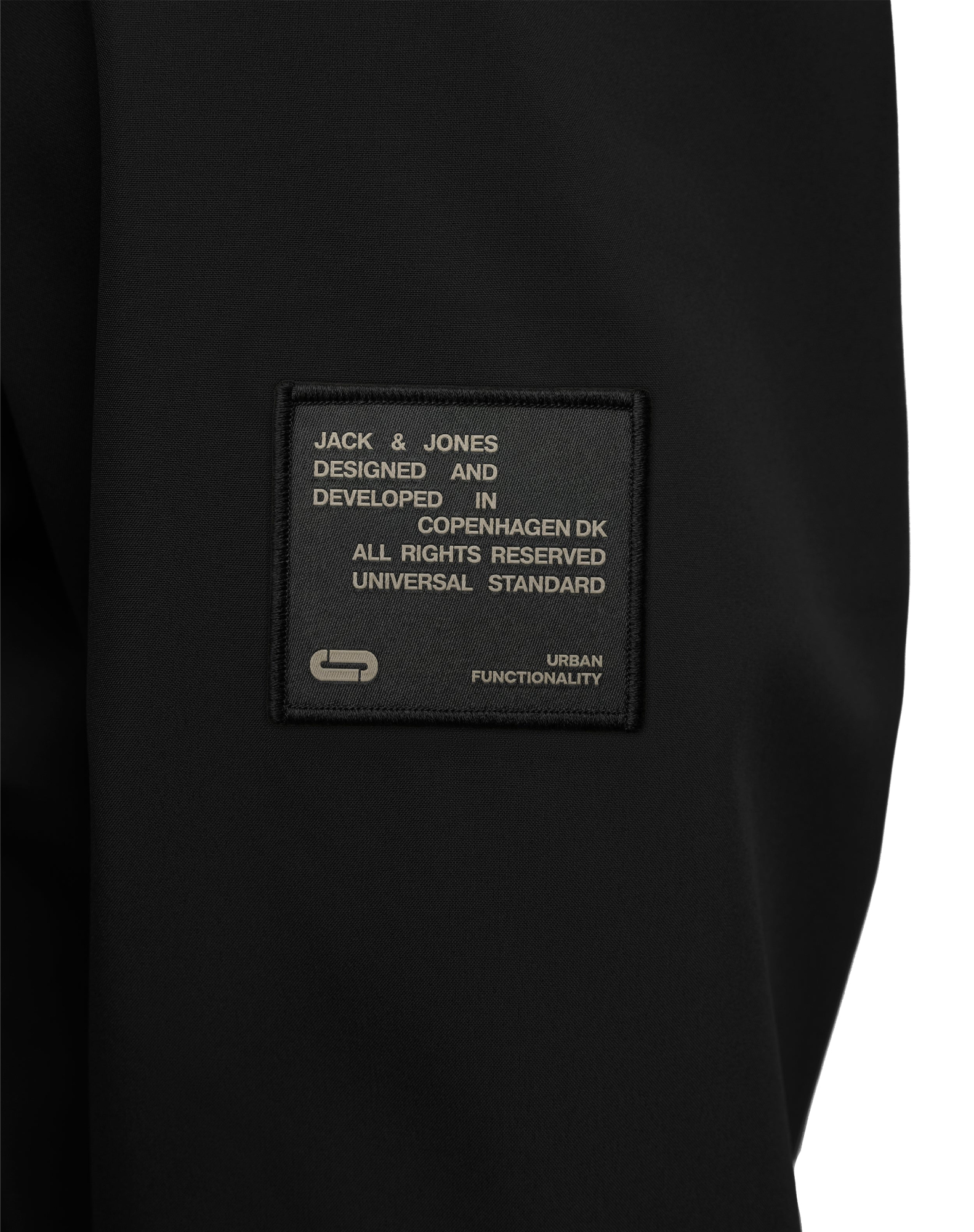 Ветровка мужская Jack &amp; Jones Jjebasic Softshell Hood Noos 12236300 S черная фото 