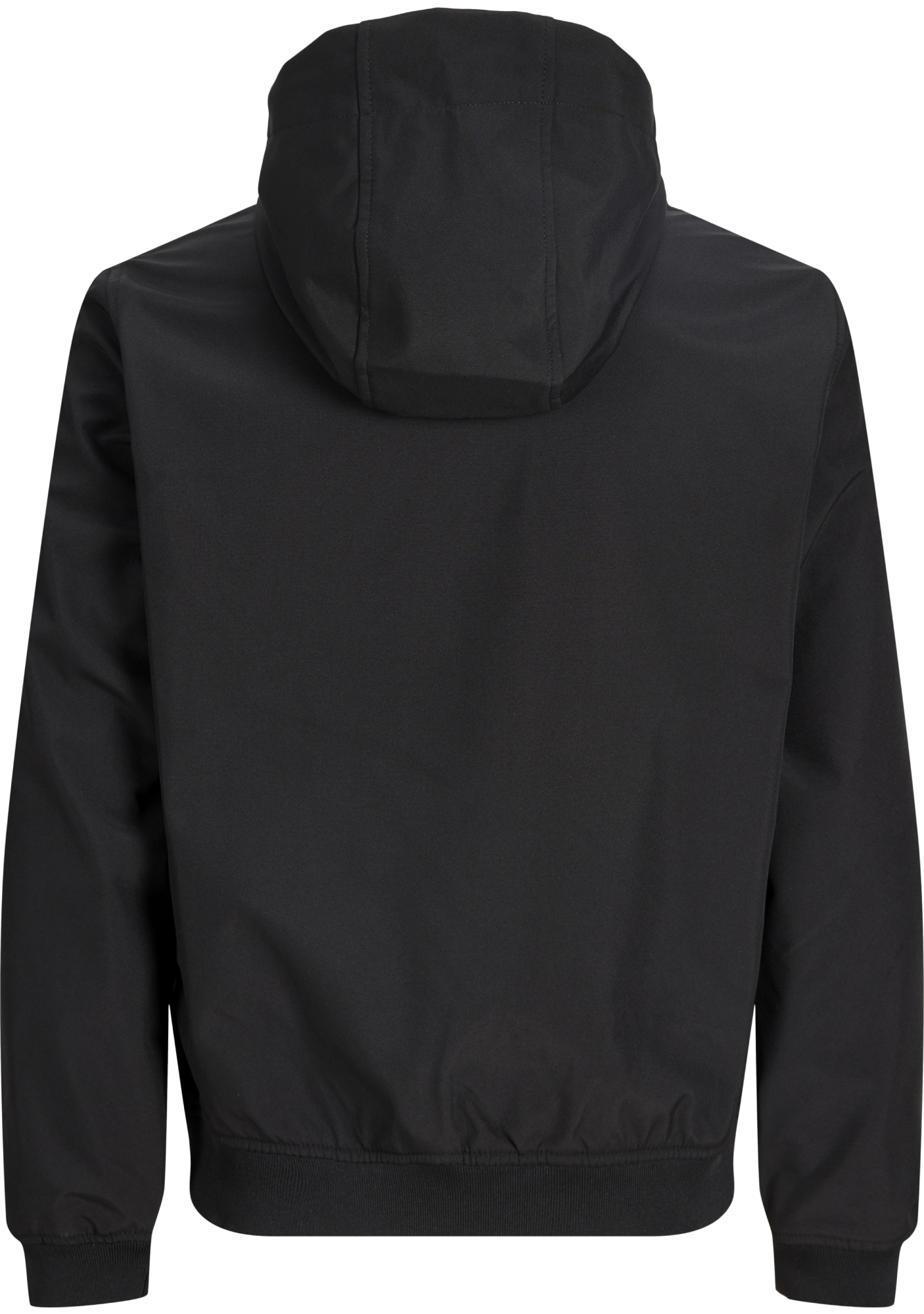 Ветровка мужская Jack &amp; Jones Jjebasic Softshell Hood Noos 12236300 M черная фото 