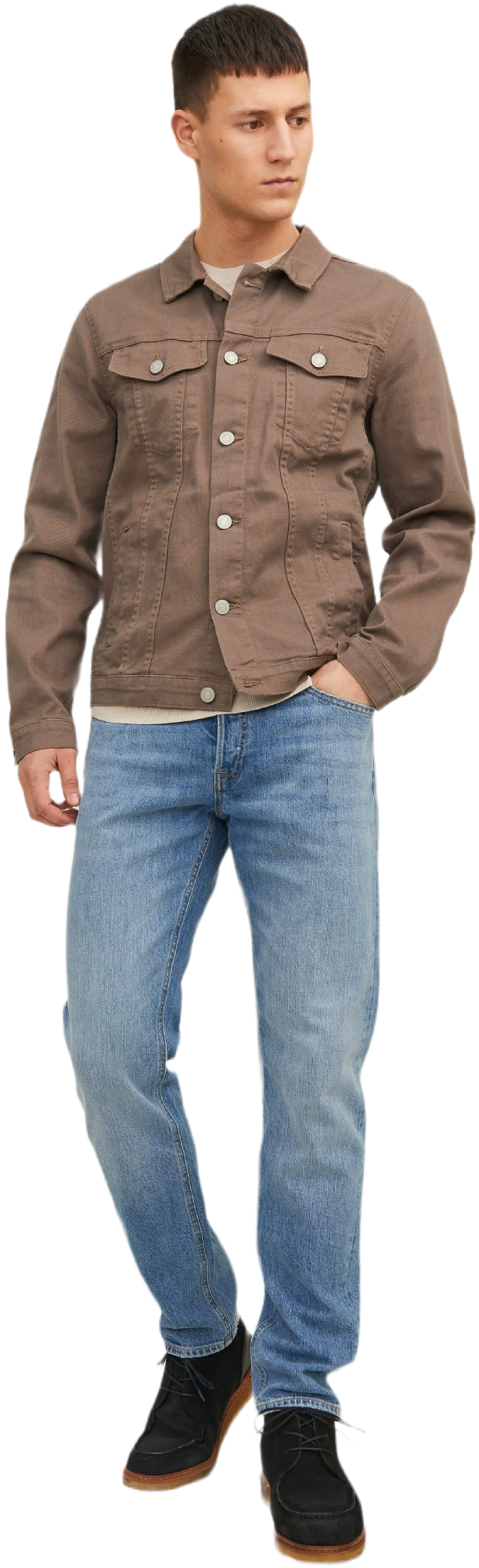 Джинсы мужские Jack &amp; Jones Jjimike Jjoriginal Sbd 555 Noos 12237309 34-32 голубые фото 