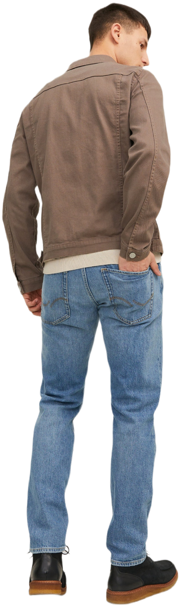 Джинсы мужские Jack &amp; Jones Jjimike Jjoriginal Sbd 555 Noos 12237309 34-32 голубые фото 