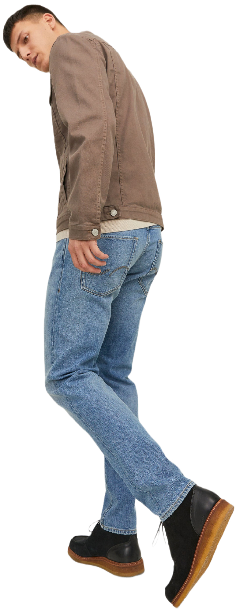 Джинсы мужские Jack &amp; Jones Jjimike Jjoriginal Sbd 555 Noos 12237309 36-32 голубые фото 