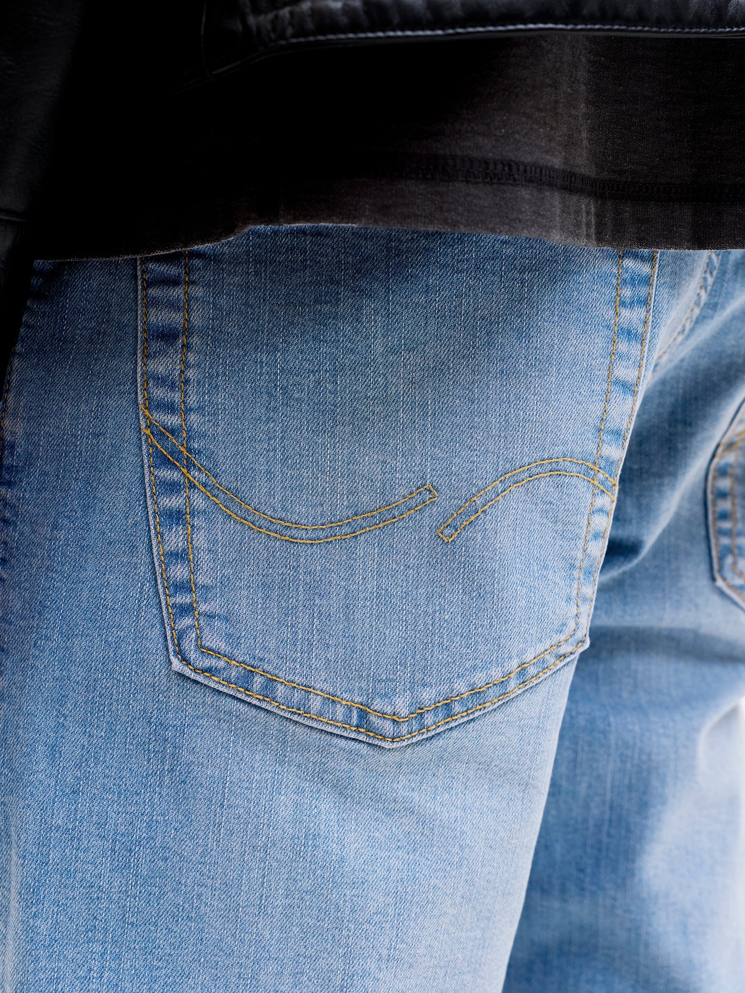 Джинсы мужские Jack &amp; Jones Jjiglenn Jjoriginal Sq 330 Noos 12243593 30-32 голубые фото 