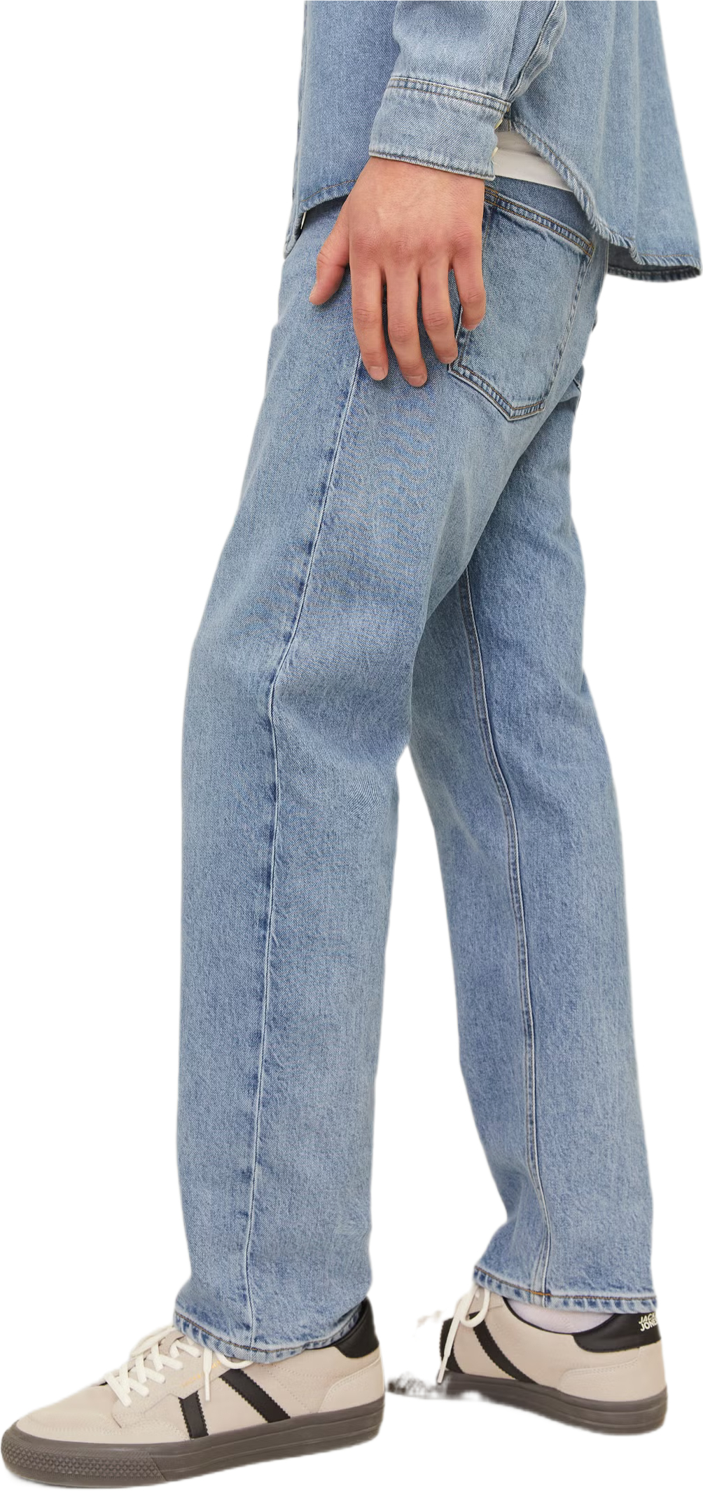 Джинсы мужские Jack &amp; Jones Jjichris Jjclassic Am 479 Noos 12261880 32-32 голубые фото 