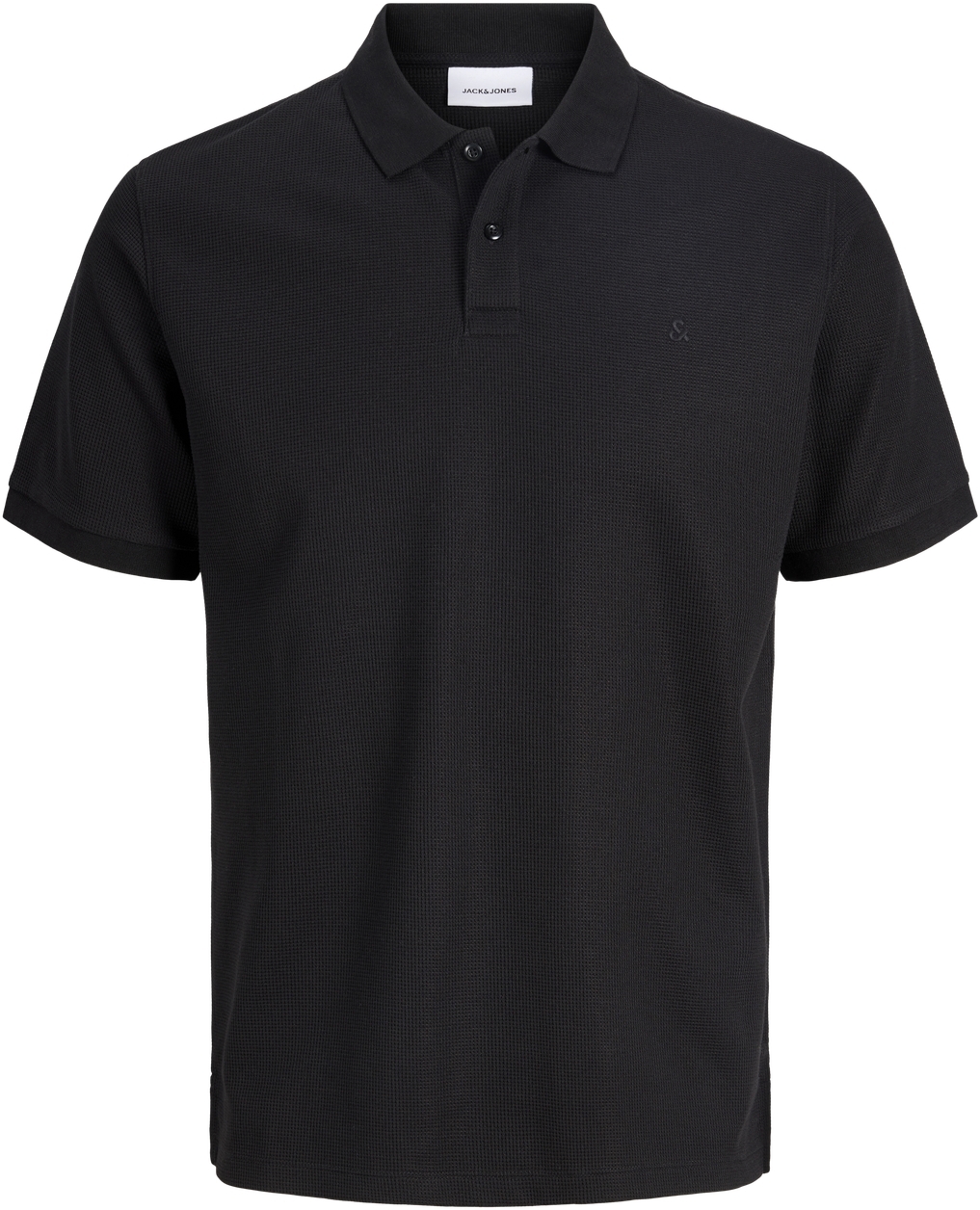 Поло мужское Jack &amp; Jones Jjeaustin Polo Ss Noos 12268130 M черное фото 